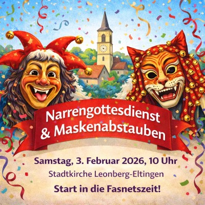 Narrengottesdienst eröffnet Fasnet in Leonberg-Eltingen